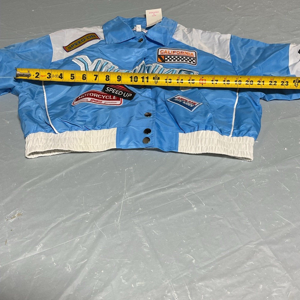 Hot & Delicious Vibrant Blue Jacket size S - Picture 5 of 7